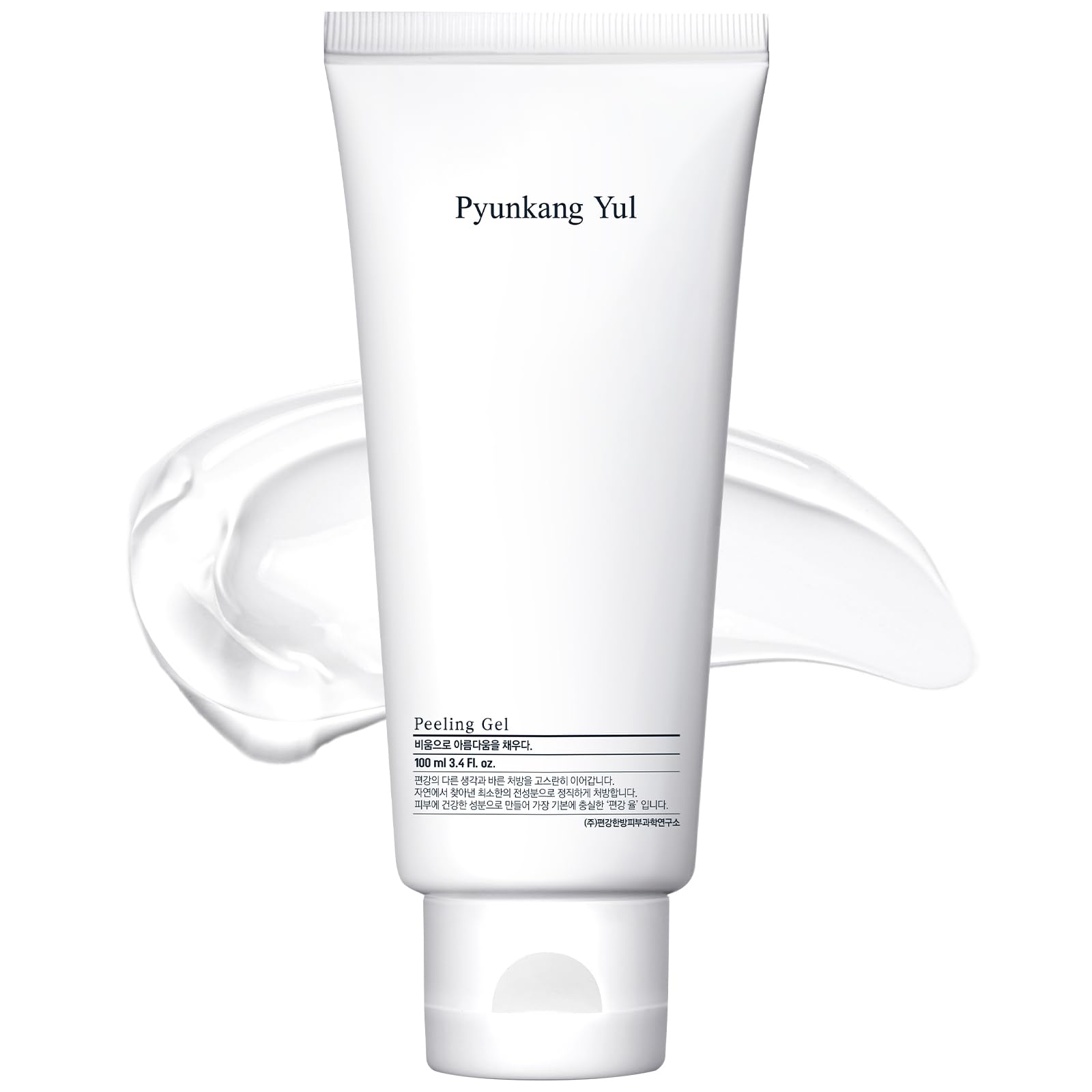 Pyunkang Yul PKY Peeling Gel with Immediate Visible Effect, Mild and Smooth Face Scrub with Papaya and AHA, Zero-Irritation, Korean Skincare (3.4 Fl.Oz, 100ml)