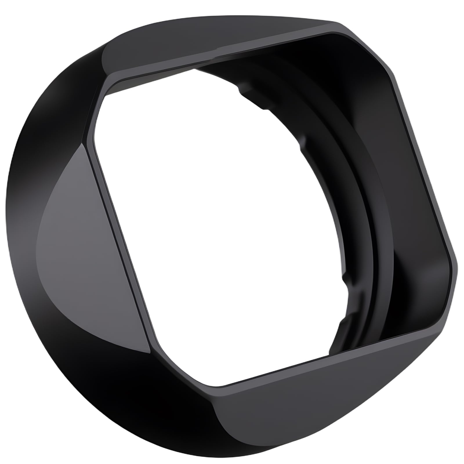 Haoge Lens Hood Bayonet Metal Square for Fujifilm XF35mmF2 R WR, Fuji XF23mmF2 R WR XC 35mm F2, Fuji 35mm F2 Hood, 23mm F2 Lense Hood, (With Metal Front Cap), Replaces Fujifilm LH-XF35-2 Hood