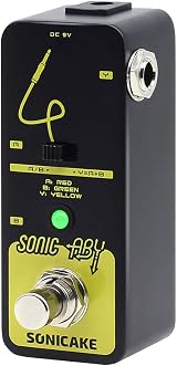 SONICAKE Sonic ABY Pedal Line Selector AB Switch Mini Guitar Effects Pedal view 1