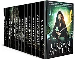 Urban Mythic: Thirteen Novels of Adventure and Romance, featuring Norse and Greek Gods, Demons and Djinn, Angels, Fairies, Vampires, and Werewolves in the Modern World by [Gockel, C., Pope, Christine, Collett, Meg, Brightley, C.J., Harper, Helen, Pohler, Eva, Snark, Melissa, Dunbar, Debra, Nieto, Ron C., St.Vil, Lola, Mark E. Cooper, S.T. Bende, Nancy Straight]