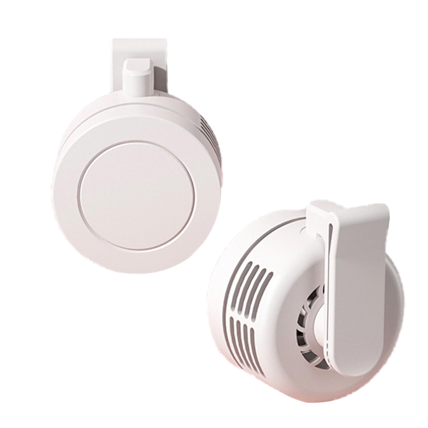 Photo 1 of Portable Silent Mini Bladeless Fan Clip On, 3 Speeds Clip On Fan for Shirt for Outdoor Travel Sport Gift (white)