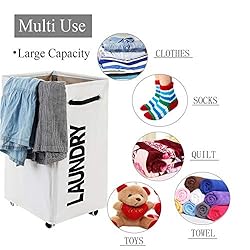 Haundry 86L Large Collapsible Laundry Hamper with