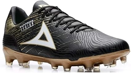 black and gold cleats soccer