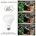 SHINE HAI BR30 LED Light Bulbs, 65W Equivalent LED Light Bulbs, 4000K Neutral White E26 Base Bulbs, Non-dimmable, Flood Lighting Bulbs, 6-Pack