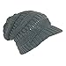 CTM® Womens Chunky Knit Slouchy Beanie Beret