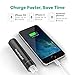 RAVPower Second Generation Ultra-Compact Portable Charger, 3000mAh, Black