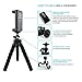 GoStellar Universal Flexible Mini Tripod, Lightweight, Ball Head for Cameras and Smartphone Devices, Mount Adapter, Bluetooth Remote Shutter (Wrist Strap)