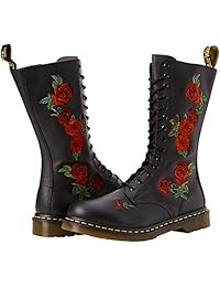 Dr. Martens Women's 14-Eye Vonda Casual Boot, Black