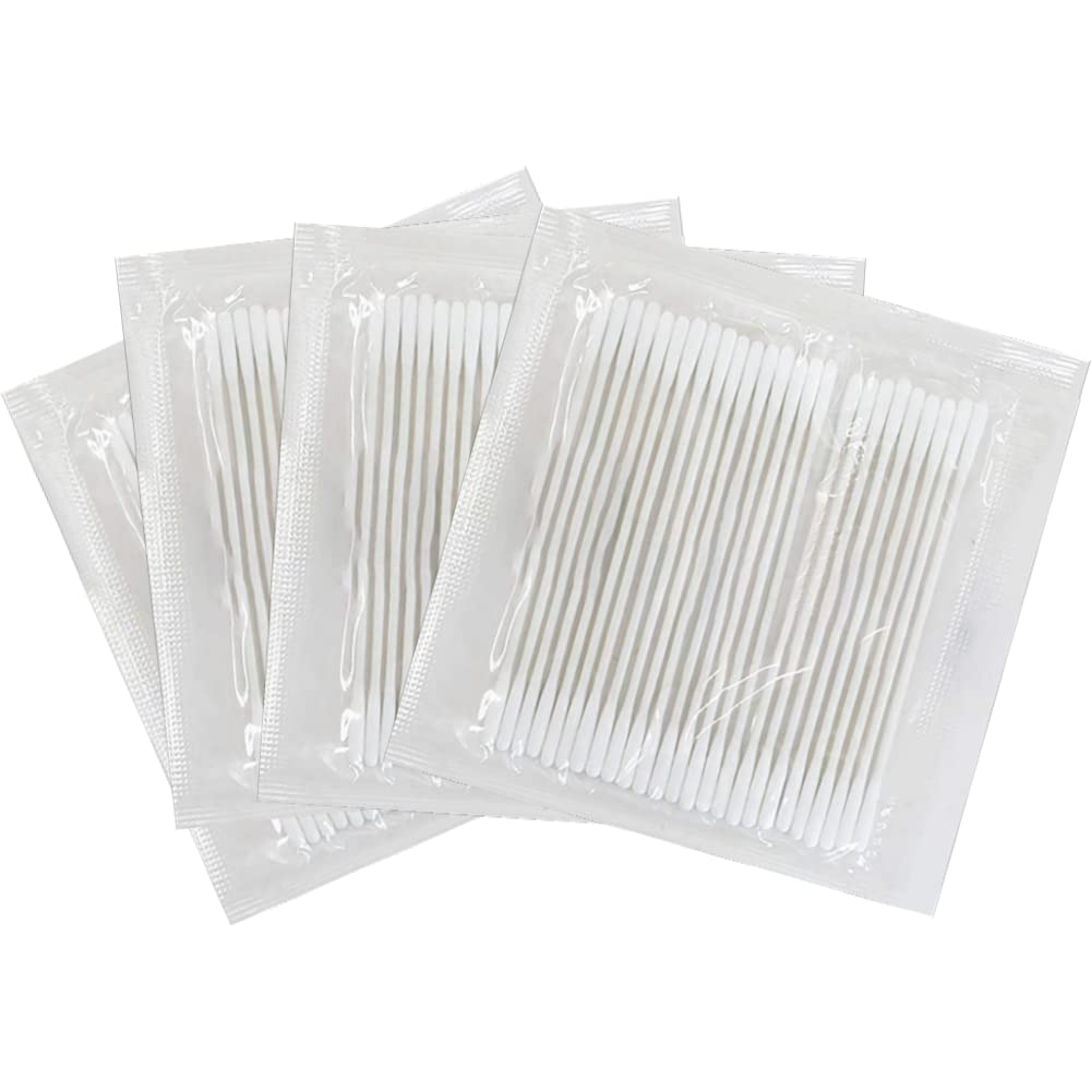 100 x CHB Fibre Optic Anti Static & Lint Free Cleaning Buds, LC FC SC ST MU Swabs for Cleaning Optical Ports, SFPs, Splice Machines, Cleavers, Connectors, and OTDR Ports 2.5mm
