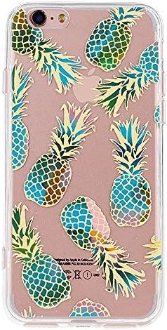 iPhone 7 Clear Case,Floral TPU+PC Clear Fitted Phone Skin Back Cover Case for Apple iPhone 7 4.7'' (Clear Flower)