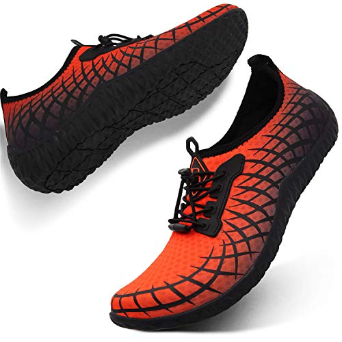 Spesoul Womens Mens Water Sports Shoes Outdoor Quick Dry Barefoot Athletic Aqua Shoe for Beach Swim Pool Surf Diving Yoga 11.5 Men