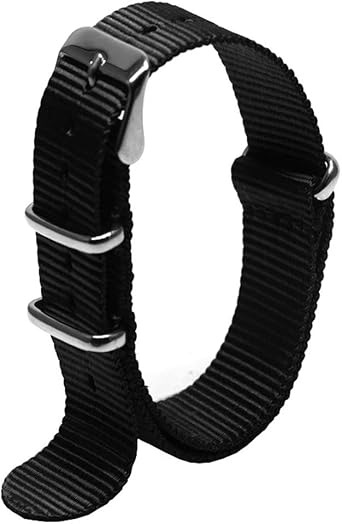 OTAN Estilo de Nylon Correas de Reloj de 18mm 20mm 22mm Mira la Correa