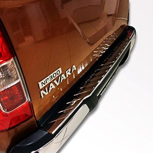 UNKS1302 Stainless Steel Bumper Strip Chrome Protector Kantes, Styling for Navara (2016 >),