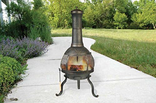 Deckmate Sonora Outdoor Chimenea Fireplace Model 30199 Replacement Parts