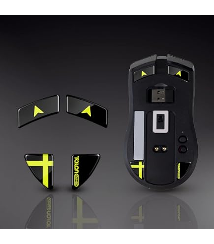 Immoenuc Glass Mouse Skates For Razer Viper Ultimate Togo