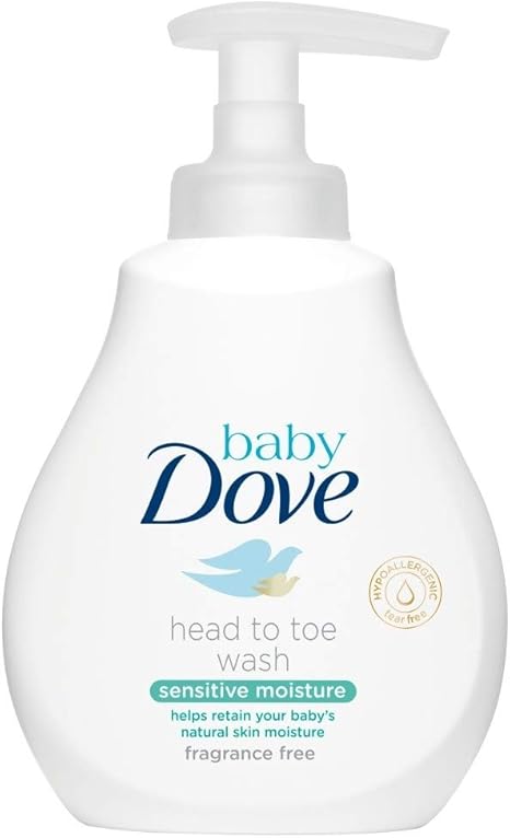 dove baby head to toe wash sensitive
