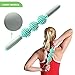 Premium Muscle & Cellulite Massage Sticks for Back, Leg, Foot, Neck, Abs, Fascia Fat Blaster Stick, Myofascial Release Massager Balls to Relieve Deep Tissue Soreness, StressAches & Pains (Mint green)