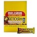 Nature's Plus KETOslim High Protein Bars Chocolate Almond Crunch -- 12 Bars (2.1 oz / 60 gram per bar)