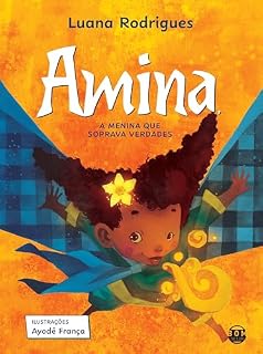 Livro Amina, a menina que soprava verdades