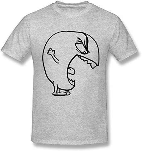 Bigmonster O-Neck XX-Large Nano T Shirts Jacqeline Gray Heavy Cotton Mens T Shirts