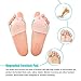 Toe Separators,Gel Toe Separators Bunion Corrector with Metatarsal Pads Forefoot Cushion Prevent Callus Bunion Corrector to Correct and Restore Toes to Their Original Shape