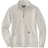 Carhartt Women's Relaxed Fit Midweight Quarter-Zip Mock-Neck Sweatshirt