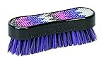 Weaver Leather Bling Face Brush, Purple/Pink/Blue
