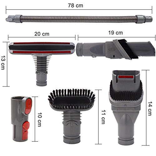 Ninthseason Extension Hose Set for Dyson V11 V10 V8 Absolute/ V8 Animal