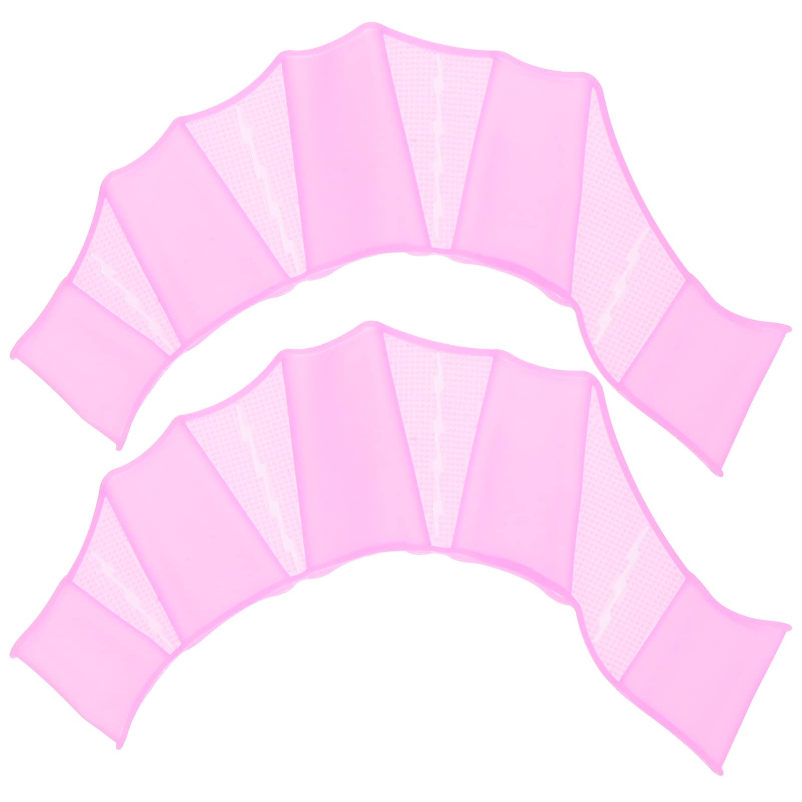 PATIKIL Silicone Swimming Gloves, 1 Pair Webbed Swim Gloves Finger Frog Type Water Resistance Gear Paddle Fins for Aquatic Training, Purple, L