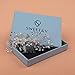 SWEETV Wedding Hair Comb,Pearl Bridal Hair Clip Silver-Rhinestone Wedding Hair Accessories for Brides Bridesmaid Women (1.Silver)