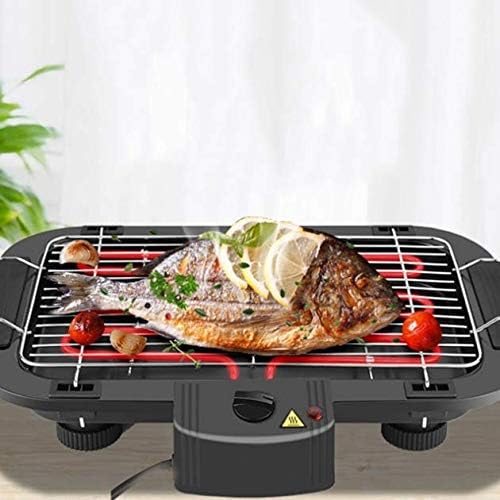 review CXD Stand Electro Barbecue Garden Table BBQ Grill, Camping Electro Temperaturregler Heat Reflector Standing Feet Grill Area Including Windscreen Electrically,1