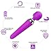 Louviva Clitoris Stimulation Vibrator, 10 Speeds Silicone Adult Rechargeable Sex Massage Toy for Women and Couples (Purple)