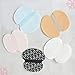 5PCS Unisex Summer Deodorants Cotton Pads Underarm Armpit Sweat Pads Disposable Pad Anti Sweat Shield Black
