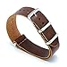 CIVO Synthetic Leather NATO Zulu Military Swiss G10 Watch Band Strap 18mm 20mm 22mm with Stainless Steel Buckle