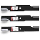 3PK USA Mower Blade for 48" Scag 48110 481706 482877 Lesco 21871 50111 Hustler 601123