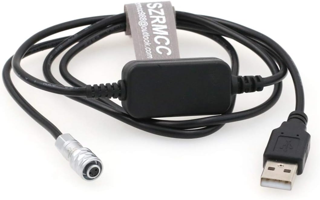 SZRMCC USB 5V 2A Mobile Power Battery to SF610 2 Pin with Boost 12V Cable for BMPCC4K Blackmagic Pocket Cinema Camera 4K…