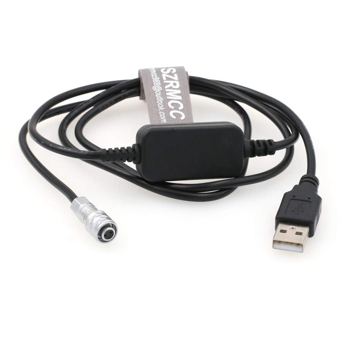 SZRMCC USB 5V 2A Mobile Power Battery to SF610 2 Pin with Boost 12V Cable for BMPCC4K Blackmagic Pocket Cinema Camera 4K…