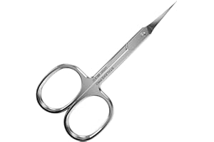 Staleks Pro Expert 50 Cuticle Scissors - Stainless Steel, Extra Fine Curved Blade for Precise Cuticle Trimming: Professional Manicure Scissors for cuticle SE-50/2