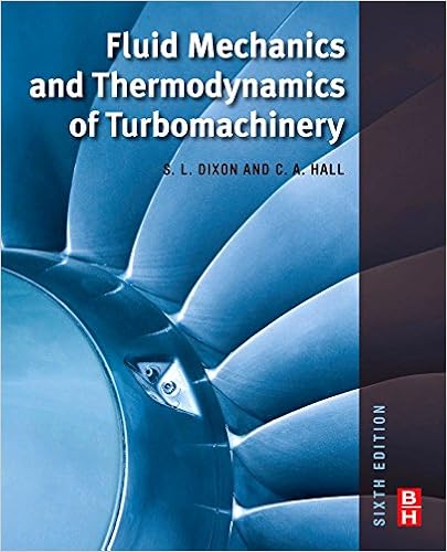 Fluid Mechanics And Thermodynamics Of Turbomachinery Dixon B Eng Ph D S Larry Hall Ph D Cesare 9781856177931 Amazon Com Books