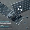 Bluetooth-Backlit-Keyboard-Jelly-Comb-Wireless-Backlight-Rechargeable-Keyboard-Qwerty-UK-Layout-for-ComputerLaptop-with-Windows-System-Space-Gray Bluetooth Backlit Keyboard, Jelly Comb Wireless Backlight Rechargeable Keyboard Qwerty UK Layout for Computer/Laptop…
