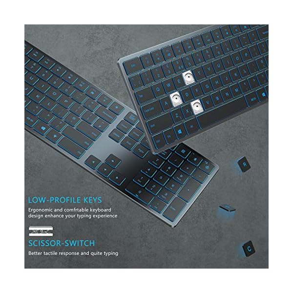 Bluetooth-Backlit-Keyboard-Jelly-Comb-Wireless-Backlight-Rechargeable-Keyboard-Qwerty-UK-Layout-for-ComputerLaptop-with-Windows-System-Space-Gray Bluetooth Backlit Keyboard, Jelly Comb Wireless Backlight Rechargeable Keyboard Qwerty UK Layout for Computer/Laptop…