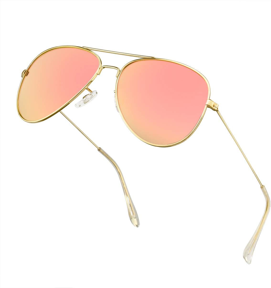 Polarized Aviator Sunglasses for Men/Women Metal Mens Sunglasses Driving Sun Glasses