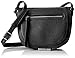 NINE WEST Dima Saddle Bag, Black