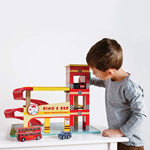 Le Toy Van – Kultiges Spielset mit Holzautos im London-Design – 7-teiliges Set | Fahrzeug-Rollenspiel für Jungen – Geeignet für Kinder ab 3 Jahren – Bild 7