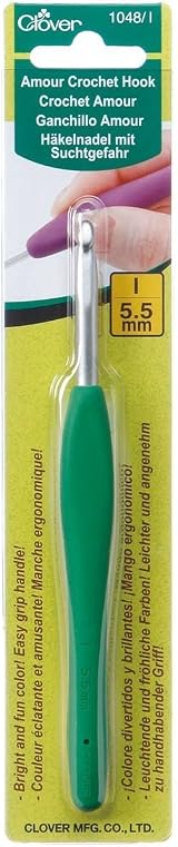 Clover Clover Crochet Hook Amour Size I 5.50mm - 1