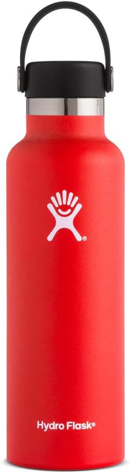 hydro flask lava red
