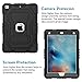 Case for iPad 9.7 2018,Case for iPad 2017 9.7,Case for iPad 6th Generation,Digital Hutty 3 in 1 Shockproof Heavy Duty Full-Body Protective Case with Kickstand Black