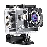 Nexgadget 4K Action Camera, EXPLORER1 Series Waterproof Sports Camera with Sony Sensor, WiFi Ultra HD 16MP 170 Degree Wide-Angle 2 Inch LCD Camera Diving up to 30Meters