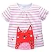 Fiream Girls Summer Cotton Cute Animals Short Sets(62011TZ,5)