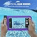 MoKo Waterproof Phone Pouch Holder, Underwater Cellphone Case Dry Bag with Lanyard Armband Compatible with iPhone 16 15 14 13 12 11 Pro Max X/Xr/Xs Max/SE 3, Samsung S24/S23/S21/S20/S10/S9, Purple